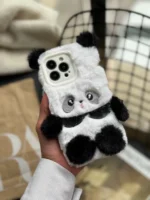 قاب Panda عروسکی پشمالو (کدC1606) - Image 6