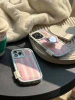قاب Victoria's Secret با پاپ سوکت قلبی آینه ای (کدC1602) - Image 5