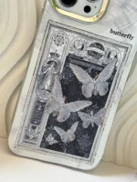 قاب Black and White butterfly (کدC1776) - Image 6