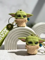 جاکلیدی سیلیکونی Baby Yoda (کدa0159) - Image 2