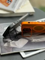 قاب Matte CasePro Lens with MagSafe استند شو با لنز رینگی (کدC1608) - Image 17