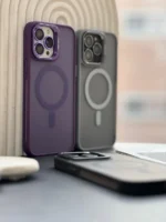 قاب Matte CasePro Lens with MagSafe استند شو با لنز رینگی (کدC1608) - Image 18