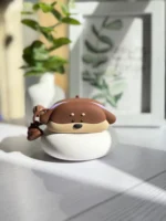 کاور ایرپاد Cartoon Puppy سیلیکونی با آویز (کدa0239) - Image 3