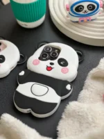 قاب Happy Panda سیلیکونی (کدC1641) - Image 2