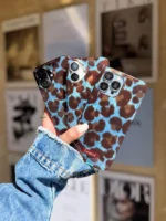 قاب Aqua Leopard آیفون (کدC2088) - Image 7