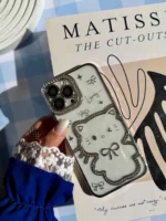 قاب Hello Kitty نگینی (کدC2122) - Image 5