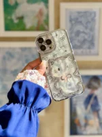 قاب Hello Kitty نگینی (کدC2122) - Image 3