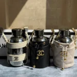 بطری آب استیل شنل سری Thermos Cup با بند/کیف دوشی (کدa0271)