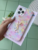 قاب YSL Pink Garden (کدC2244) - Image 8