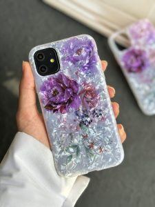قاب موبایل آیفون گل رز ( 1034 ) - Image 2