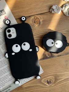 قاب موبایل آیفون هپل شاخدار سیلیکونی - Image 2