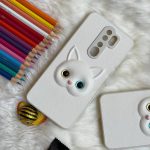 قاب موبایل آیفون گربه چشم تیله ای برجسته - Image 3