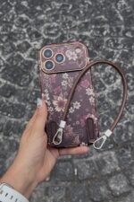 قاب Rose love بند دار چرمی - Image 2