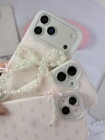 قاب Pink Bow با آویز (کدC2276) - Image 5